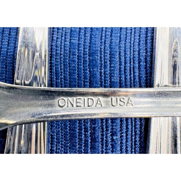 Oneida Bancroft Fortune Dinner Fork 7.5 inch Lot of 4 Stainless Flatware USA - Picture 4 of 5